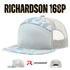 Custom Richardson 168P - 7 - Panel Flat Bill Camo Trucker Hat - Bark Duck Camo/ Brown - The Luua Company