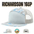 Custom Richardson 168P - 7 - Panel Flat Bill Camo Trucker Hat - barn duck camo/brown - The Luua Company