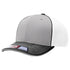 Custom Richardson 172 | Pulse Sportmesh R-Flex Cap Grey/ White/ Black Tri in - The Luua Company