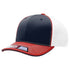 Custom Richardson 172 | Pulse Sportmesh R-Flex Cap Navy/ White/ Red Tri in - The Luua Company