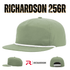 Custom Richardson 256 Umpqua Hat | Personalized Leather Patch Old School Grandpa Cap - Birch/ Black - The Luua Company