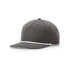 Custom Richardson 258 Rope Hat | Performance 5-Panel Snapback Dark Grey/ White in - The Luua Company