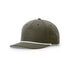 Custom Richardson 258 Rope Hat | Performance 5-Panel Snapback Dark Olive Green/ White in - The Luua Company