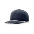 Custom Richardson 258 Rope Hat | Performance 5-Panel Snapback Navy/ White in - The Luua Company