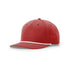 Custom Richardson 258 Rope Hat | Performance 5-Panel Snapback Red/ White in - The Luua Company