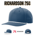 Custom Richardson 258 Rope Hat | Performance 5 - Panel Snapback - Black/ White - The Luua Company