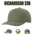 Custom Richardson 336 | Leather Patch Trucker Hat - Black - The Luua Company
