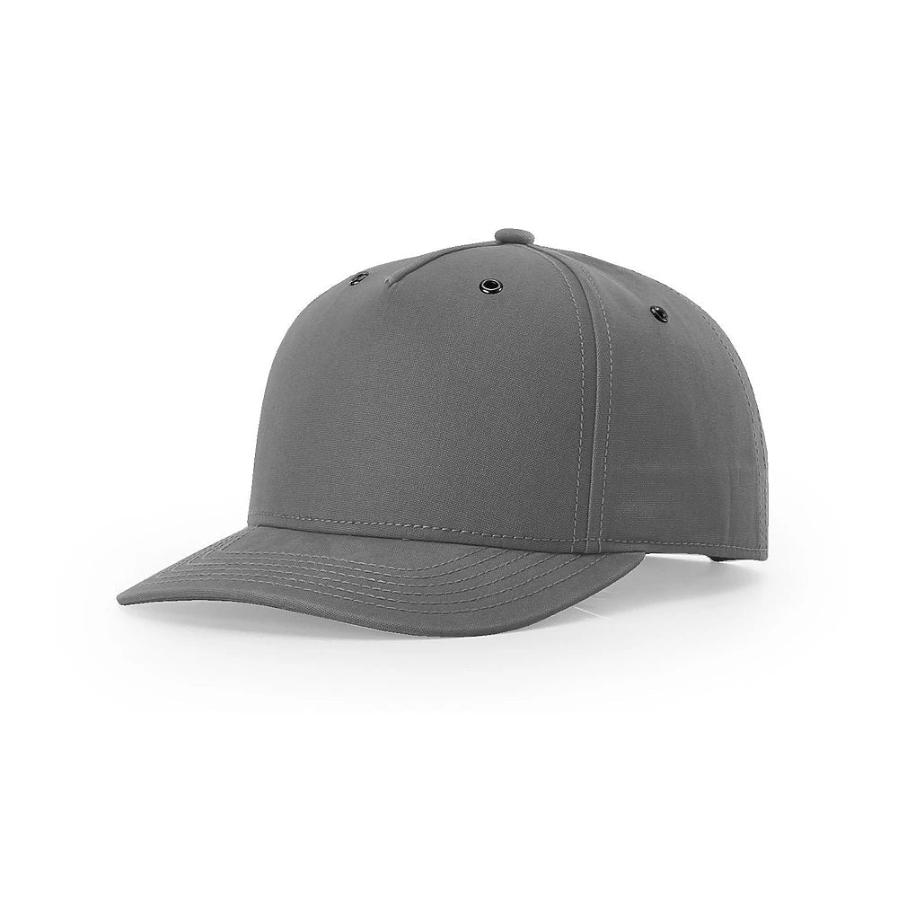 Custom Richardson 336 | Leather Patch Trucker Hat - Dark Grey - The Luua Company