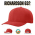 Custom Richardson 632 Hat | R - Flex Performance Snapback - Black - The Luua Company