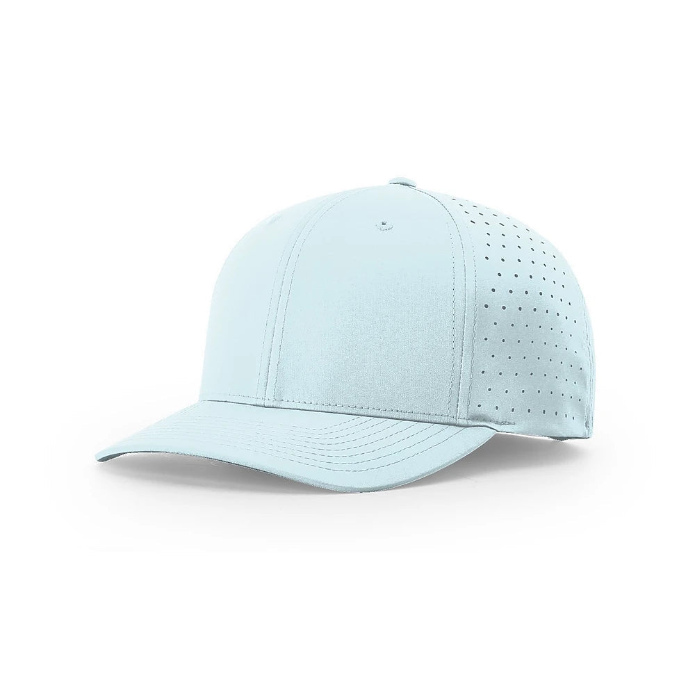 Custom Richardson 632 Hat | R - Flex Performance Snapback - Soft Blue - The Luua Company