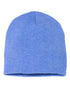 Custom Sportsman SP08 8" Knit Beanie | Low - Profile Skull Cap - Heather Royal - The Luua Company