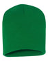 Custom Sportsman SP08 8" Knit Beanie | Low - Profile Skull Cap - Kelly - The Luua Company