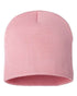 Custom Sportsman SP08 8" Knit Beanie | Low - Profile Skull Cap - Pink - The Luua Company