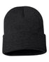 Custom Sportsman SP12 12" Cuffed Beanie | Classic Knit Hat - Heather Charcoal - The Luua Company
