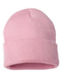 Custom Sportsman SP12 12" Cuffed Beanie | Classic Knit Hat - Pink - The Luua Company