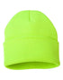 Custom Sportsman SP12 12" Cuffed Beanie | Classic Knit Hat - Safety Yellow - The Luua Company
