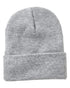 Custom Sportsman SP12SL 12" Sherpa Lined Beanie | Insulated Knit Hat - Black - The Luua Company