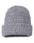 Custom Sportsman SP90S 12" Slouch Beanie | Relaxed Thin Knit Lifestyle Hat - Black - The Luua Company
