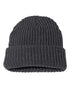 Custom Sportsman SP90S 12" Slouch Beanie | Relaxed Thin Knit Lifestyle Hat - Charcoal - The Luua Company