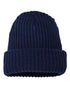 Custom Sportsman SP90S 12" Slouch Beanie | Relaxed Thin Knit Lifestyle Hat - Navy - The Luua Company