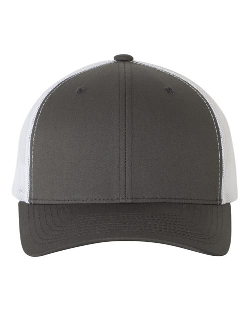 Custom Yupoong 6606 Retro Trucker Hat | Personalized Leather Patch Cap (TEST)