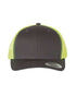 Custom Yupoong 6606 Retro Trucker Hat | Personalized Leather Patch Cap (TEST)
