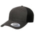 Custom Yupoong 6606 Retro Trucker Hat | Personalized Leather Patch Cap (TEST)
