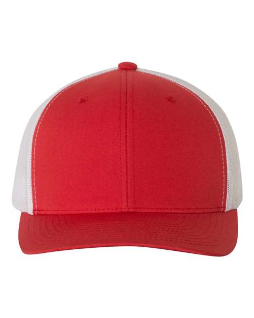 Custom Yupoong 6606 Retro Trucker Hat | Personalized Leather Patch Cap (TEST)