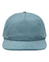 Five - Panel Rope Cap - Lake Blue Corduroy - The Luua Company