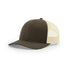 Richardson 115 Custom Hat | Low Profile Trucker in Chocolate Chip/ Birch - The Luua Company