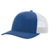 Richardson 115 Custom Hat | Low Profile Trucker in Heather Royal/ Light Grey - The Luua Company