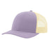 Richardson 115 Custom Hat | Low Profile Trucker in Lilac/ Birch - The Luua Company