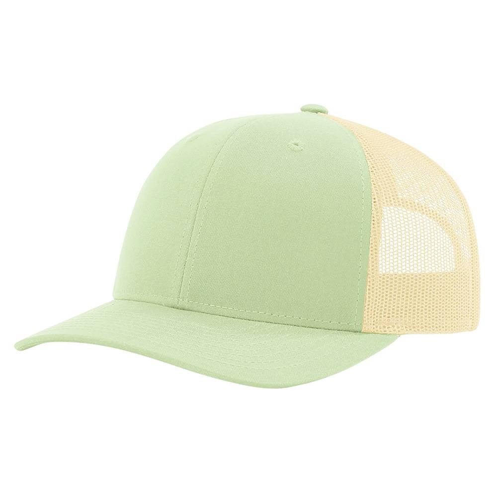 Richardson 115 Custom Hat | Low Profile Trucker in Patina Green/ Birch - The Luua Company