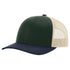 Richardson 115 Custom Hat | Low Profile Trucker in Smoke Blue/ Aluminum - The Luua Company