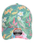 Imperial 4065 "The Mahalo" Cap – Tropical Performance Golf Hat - Throwback Black - The Luua Company