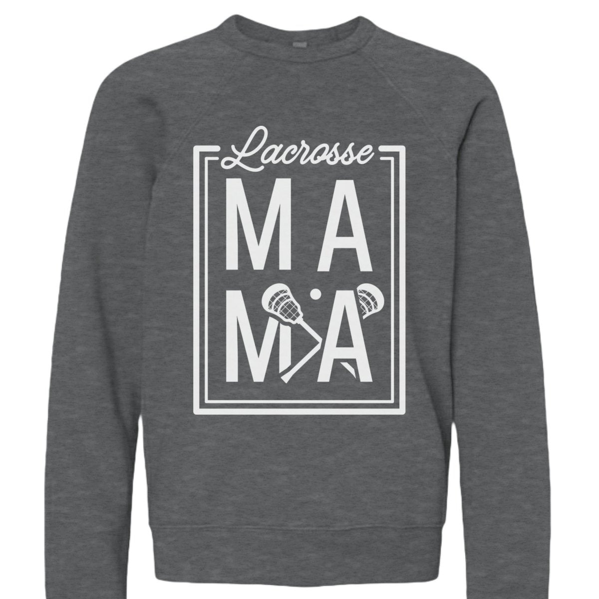Lax Mama Bella+Canvas Sponge Fleece Crew Neck - The Luua Company