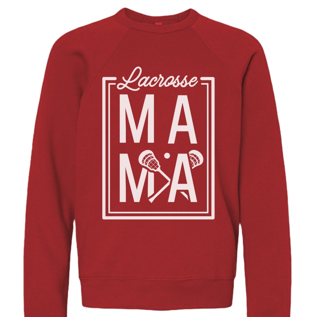 Lax Mama Bella+Canvas Sponge Fleece Crew Neck - The Luua Company
