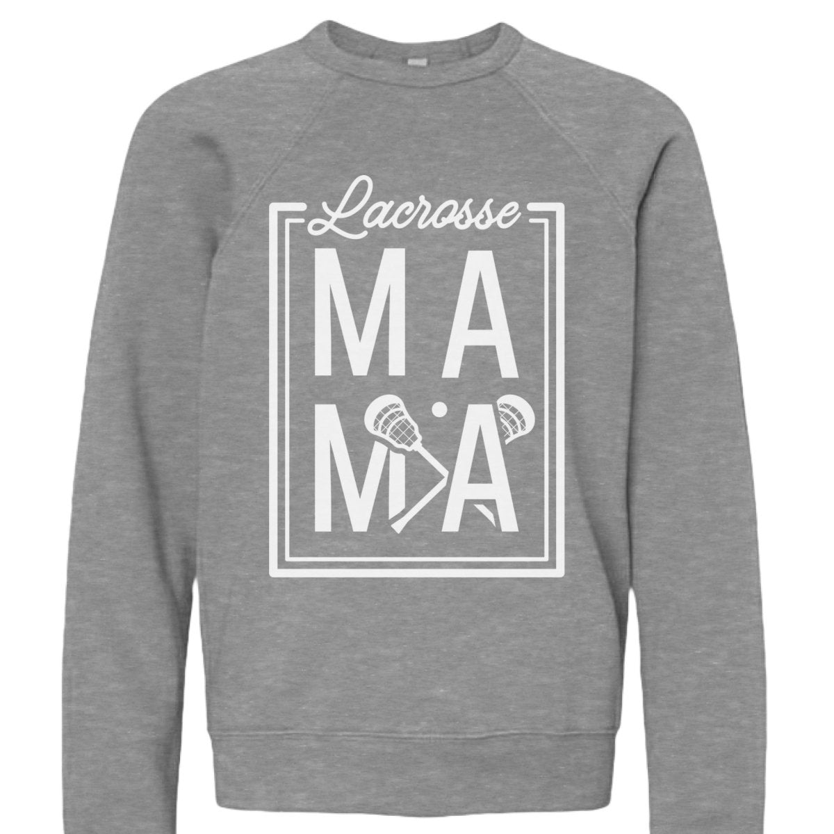 Lax Mama Bella+Canvas Sponge Fleece Crew Neck - The Luua Company