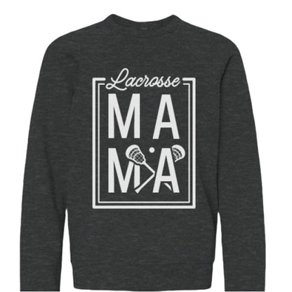 Lax Mama Bella+Canvas Sponge Fleece Crew Neck - The Luua Company