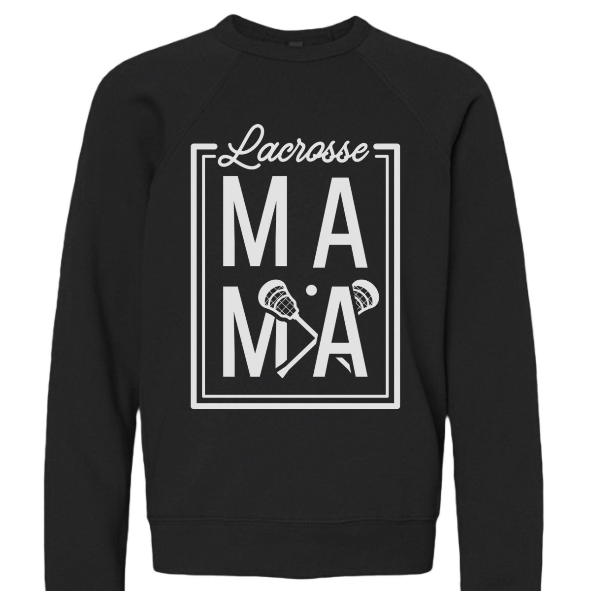 Lax Mama Bella+Canvas Sponge Fleece Crew Neck - The Luua Company
