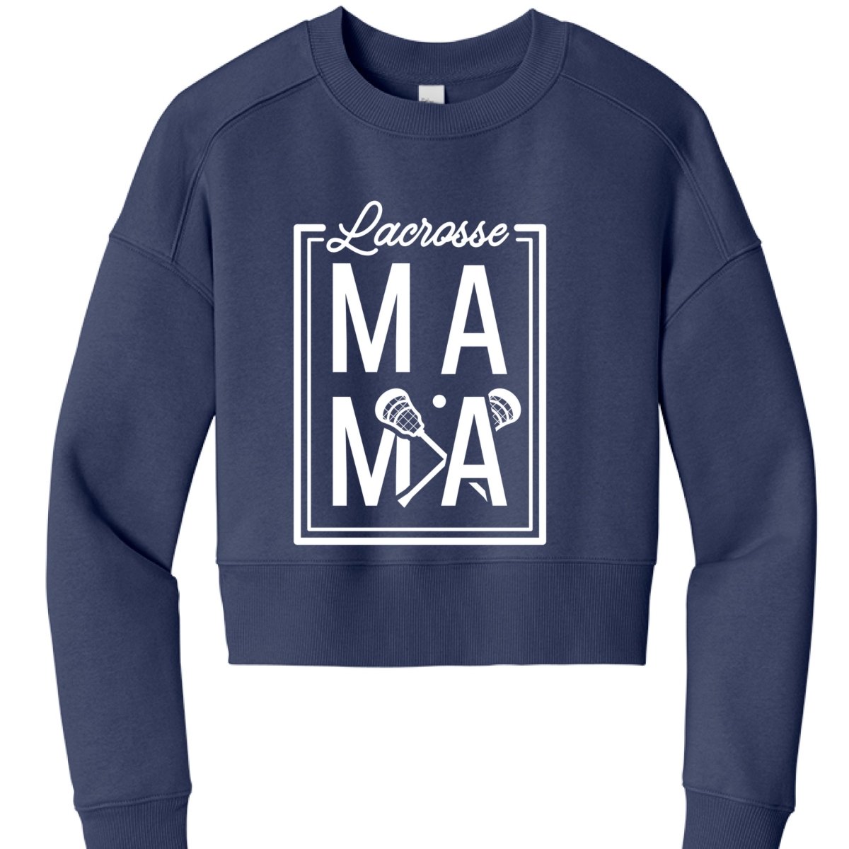 Lax Mama Cropped Crewneck - The Luua Company
