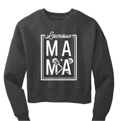 Lax Mama Cropped Crewneck - The Luua Company