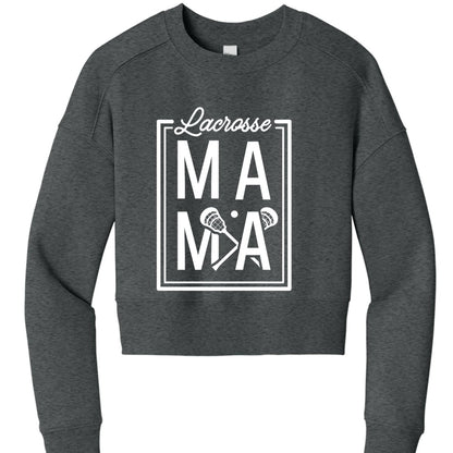 Lax Mama Cropped Crewneck - The Luua Company