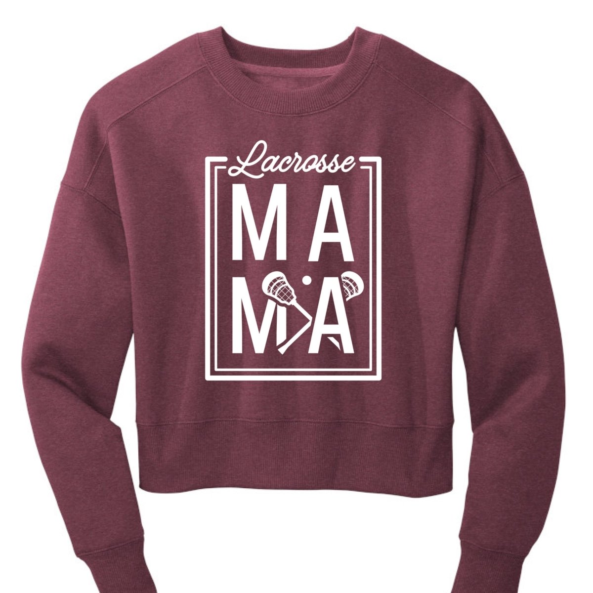 Lax Mama Cropped Crewneck - The Luua Company