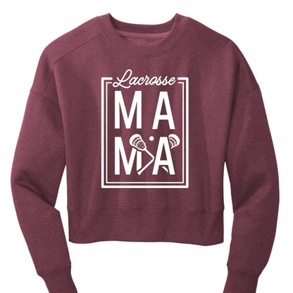 Lax Mama Cropped Crewneck - The Luua Company