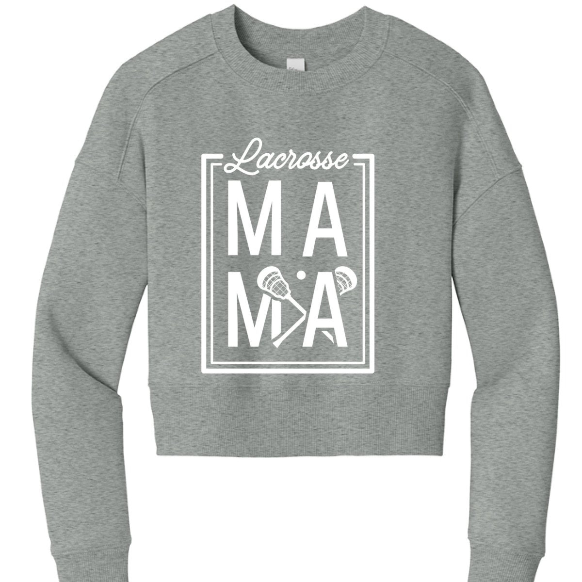 Lax Mama Cropped Crewneck - The Luua Company