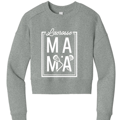 Lax Mama Cropped Crewneck - The Luua Company