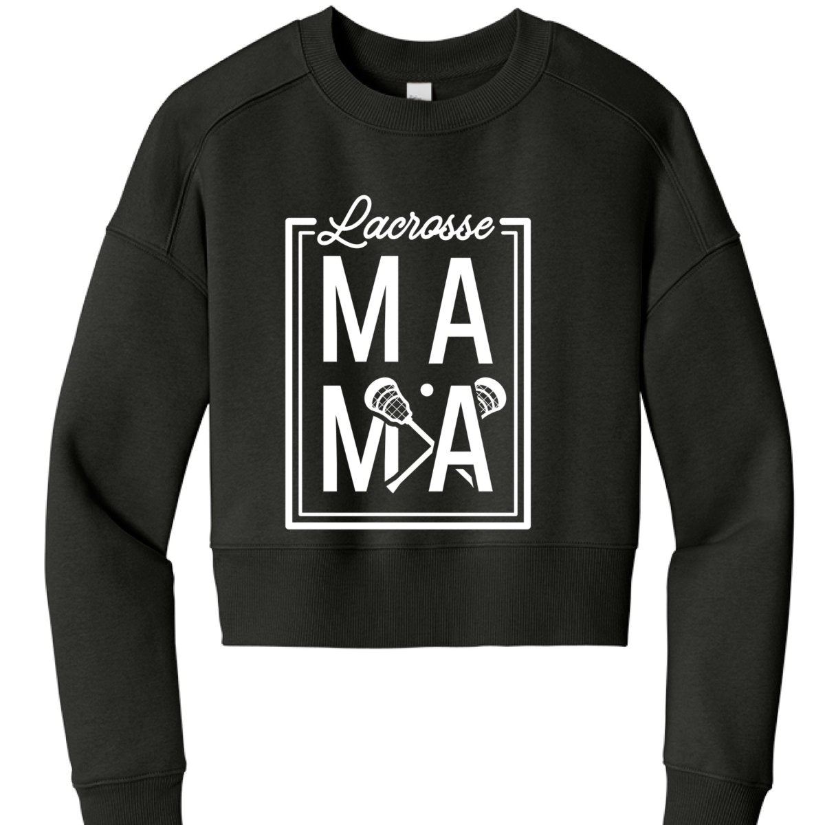 Lax Mama Cropped Crewneck - The Luua Company