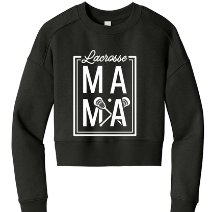 Lax Mama Cropped Crewneck - The Luua Company