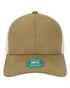 Mid - Pro Snapback Trucker Cap - Brown Z - Quilted - The Luua Company